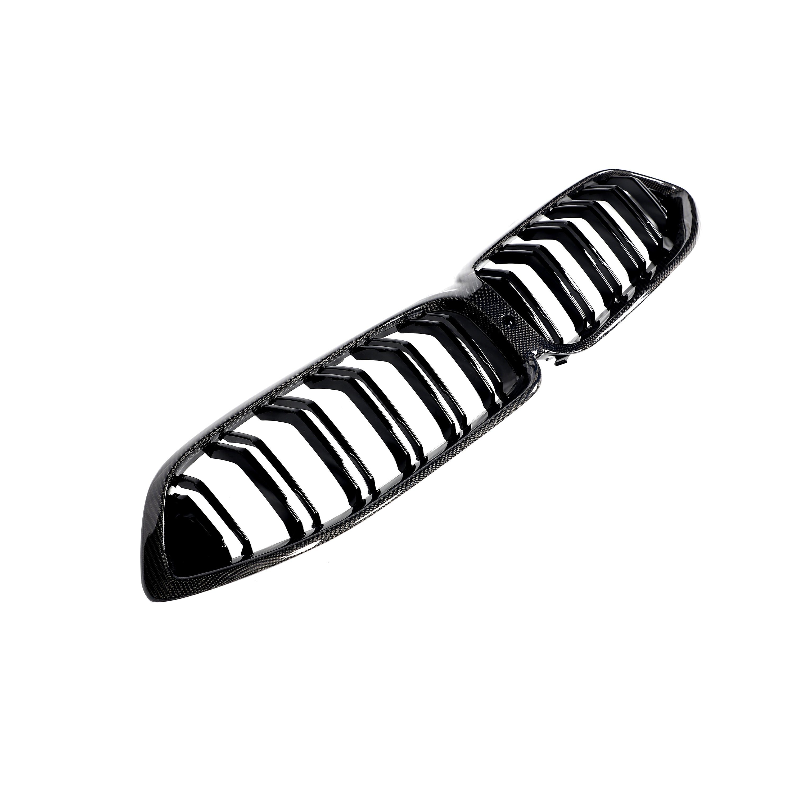 ST Style Dual Slat Carbon Fiber Front Grille for BMW 8 Series G14/G15/G16 (2019+)