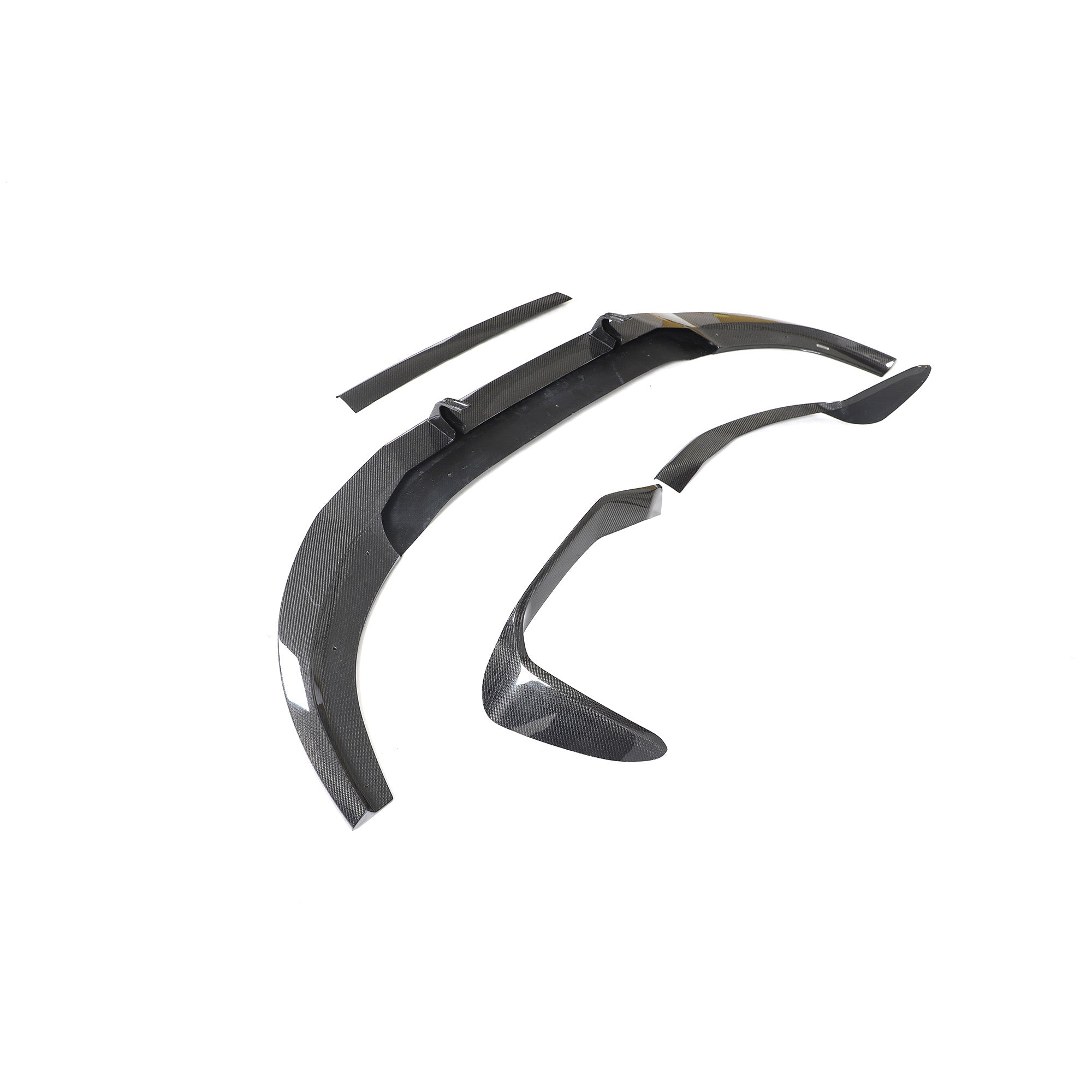 ST Style Carbon Fiber Front Lip for Audi RSQ8 Pre-LCI (2019–2023)