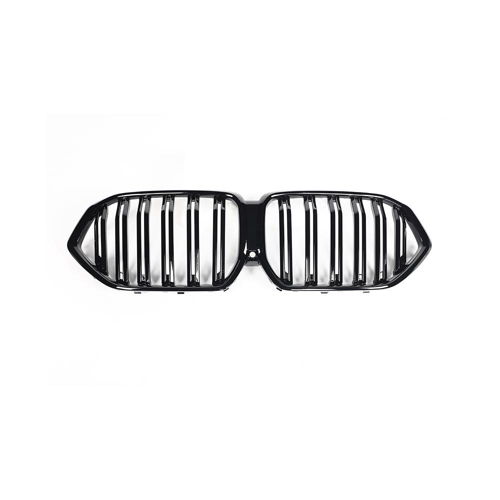 BMW X6 G06 LCI ABS Dual Slat Front Grille - front view