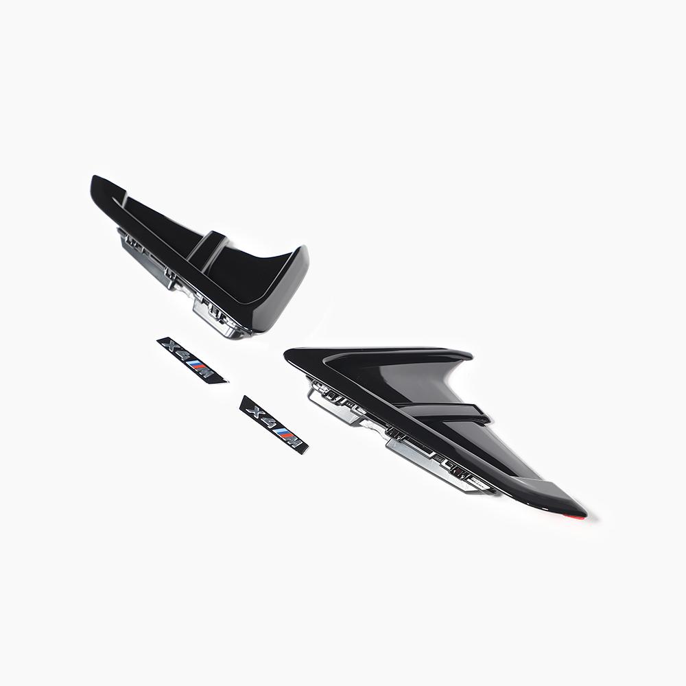 Gloss Black Side Fender for BMW X4 G02 Pre-LCI M Sport (2018-2021)