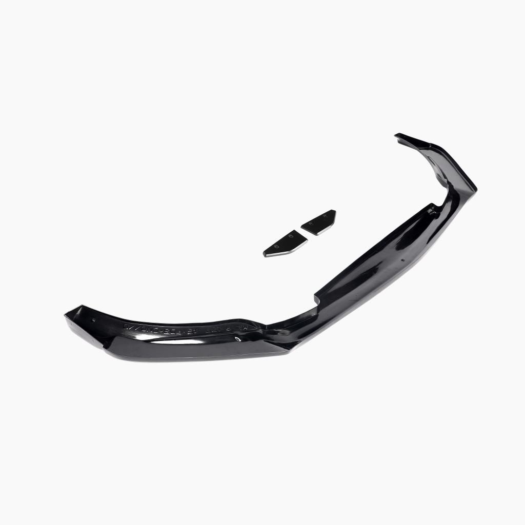 Mercedes Benz A45 Gloss Black Front Lip-side rear view