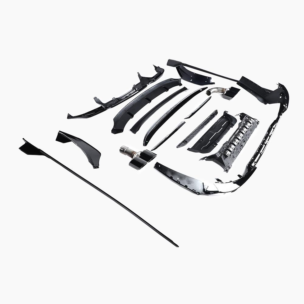 Gloss Black Aero Kit for BMW X4 G02 Pre-LCI M Sport (2018-2021)