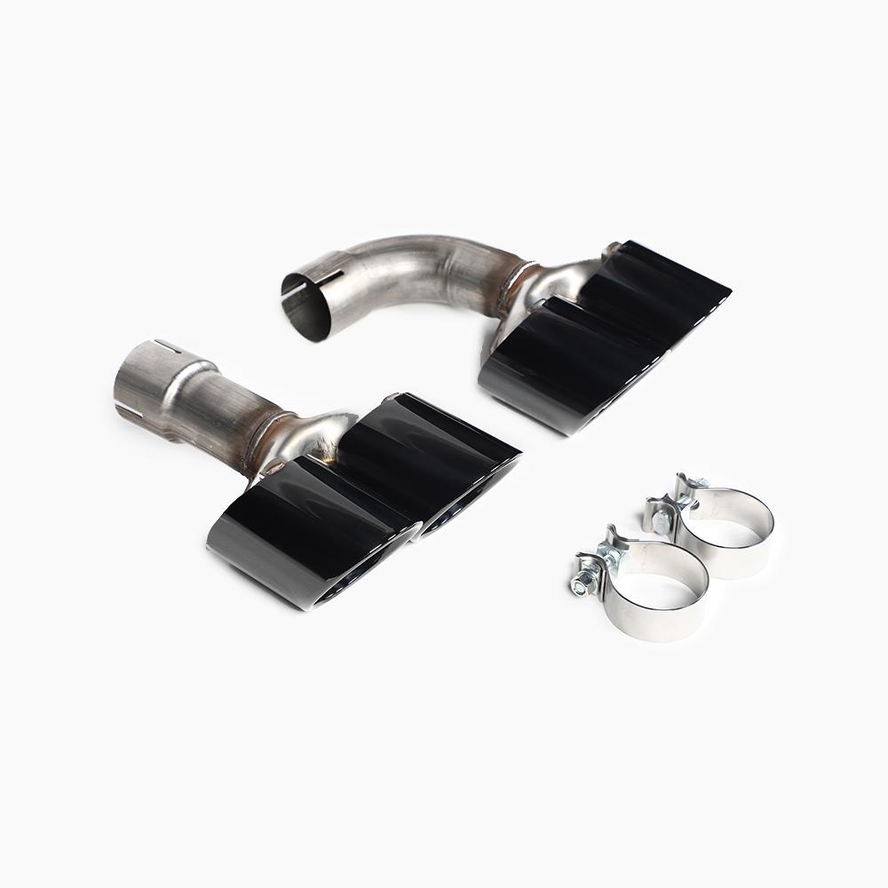 Gloss Black Exhaust Tips for BMW X4 G02 Pre-LCI M Sport (2018-2021)