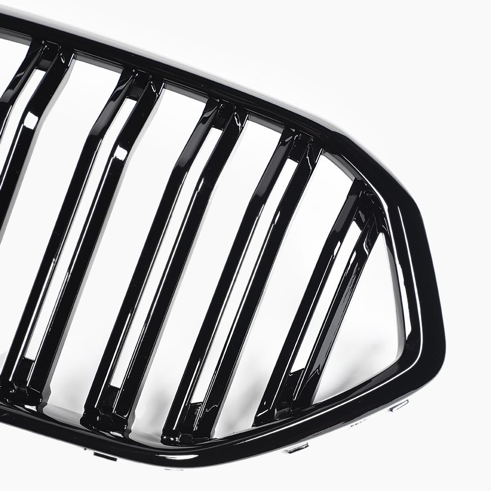 Dual Slat Gloss Black Front Grille for BMW X6 G06 Pre-LCI (2019-2023)