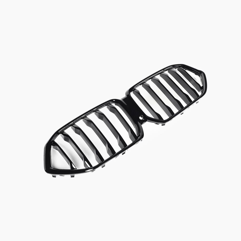 Single Slat Gloss Black Front Grille for BMW X6 G06 Pre-LCI (2019-2023)