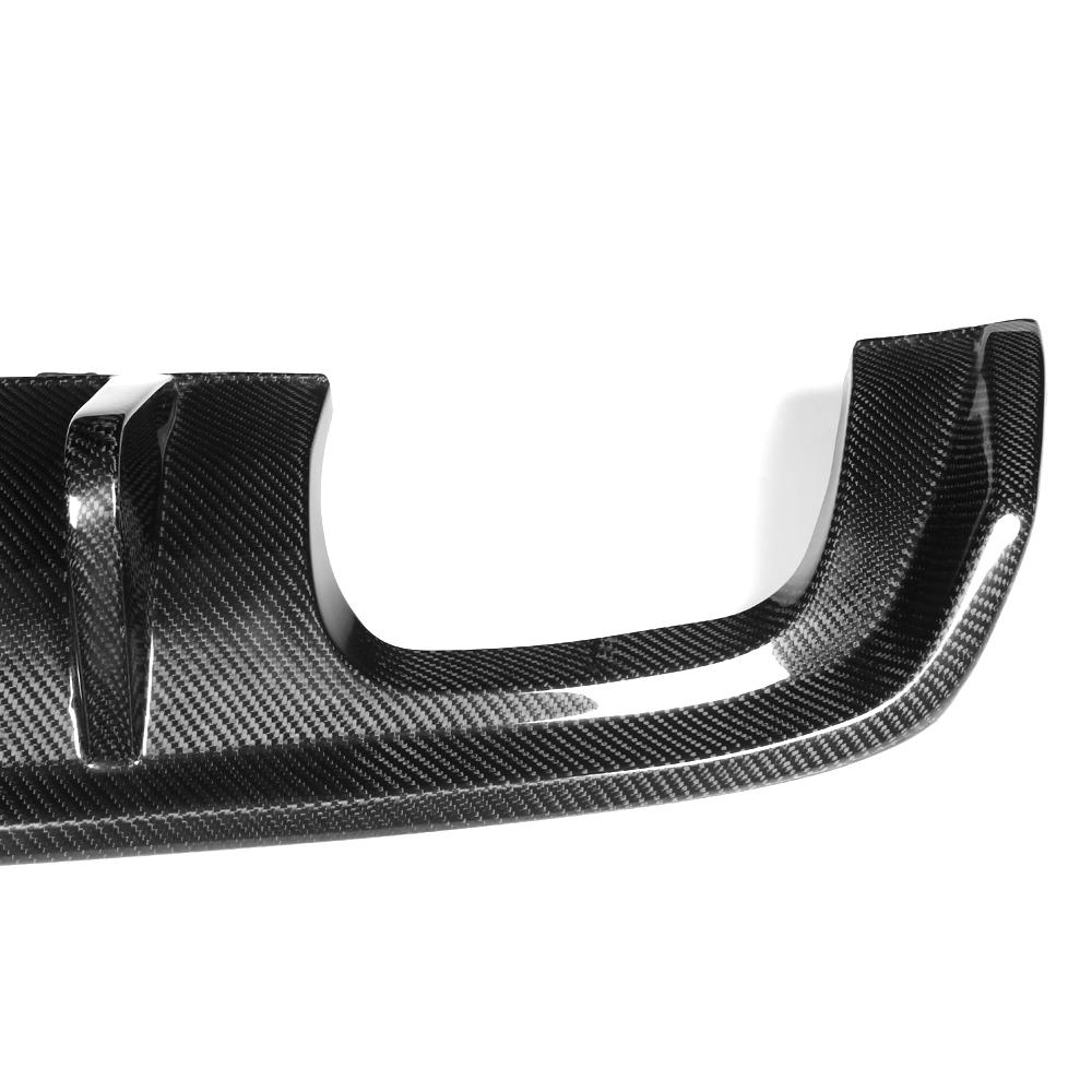 ST Style Carbon Fiber Rear Diffuser(Single Exhaust) for Audi A3/S3 8V Pre-LCI Base (2012–2016)
