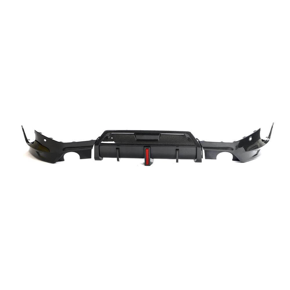 BMW 2Series G42 M sport Style Carbon Fiber Rear LED diffuser