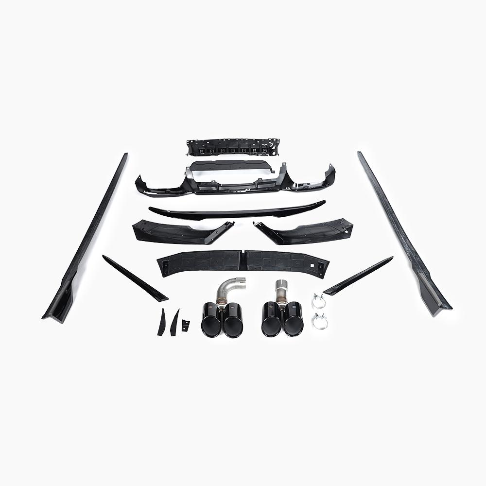 Gloss Black Aero Kit for BMW X4 G02 LCI M Sport (2021+)