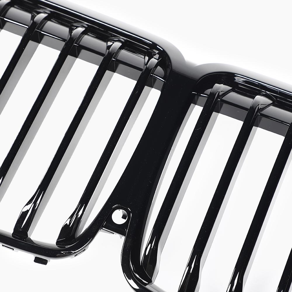 Single Slat Gloss Black Front Grille for BMW X7 G07 Pre-LCI (2019-2023)