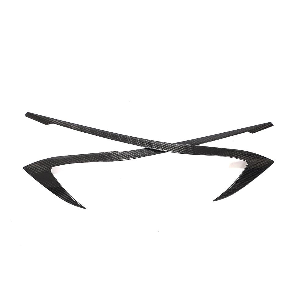 Performance Style Carbon Fiber Headlight Cover Eyebrows Eyelids for BMW 3 Series G20 Pre-LCI (2019-2022)