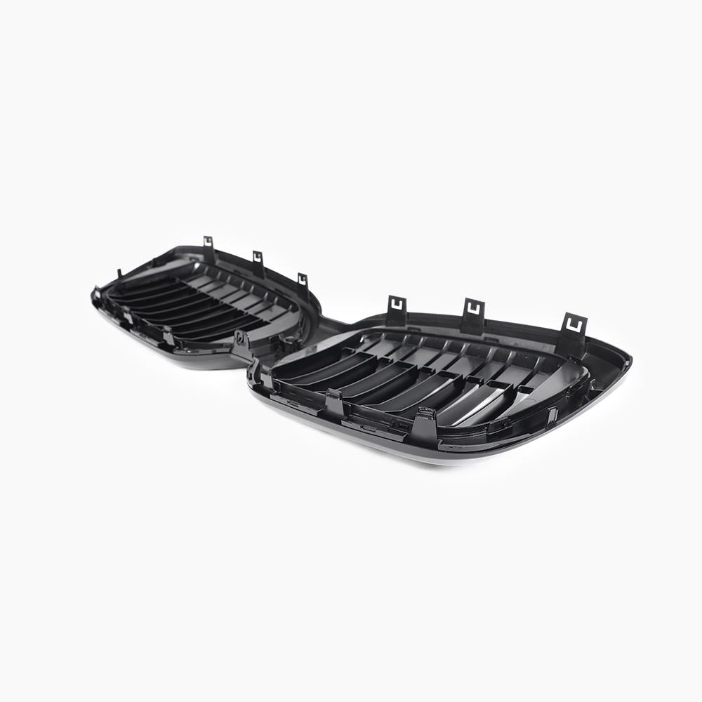 Dual Slat Gloss Black Front Grille for BMW IX3 (2020+)