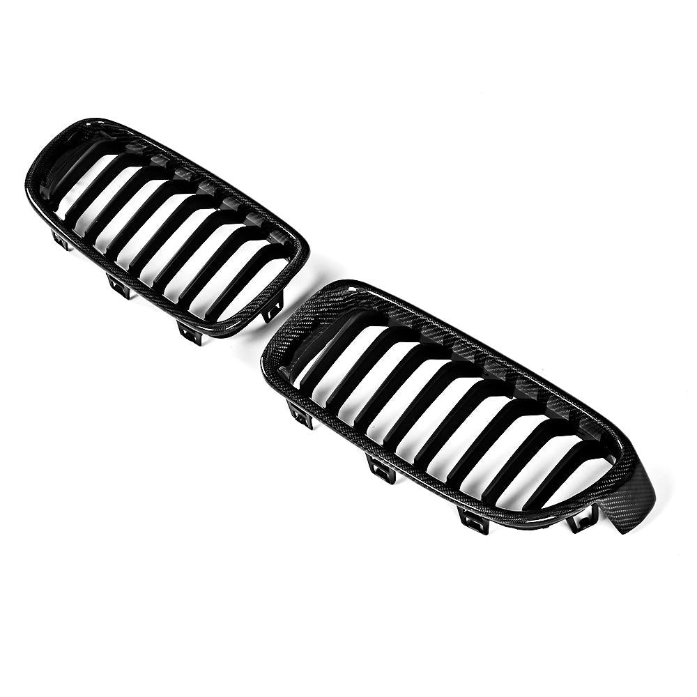 Single Slat Carbon Fiber Front Grille for BMW 3 Series F30 (2012-2019)