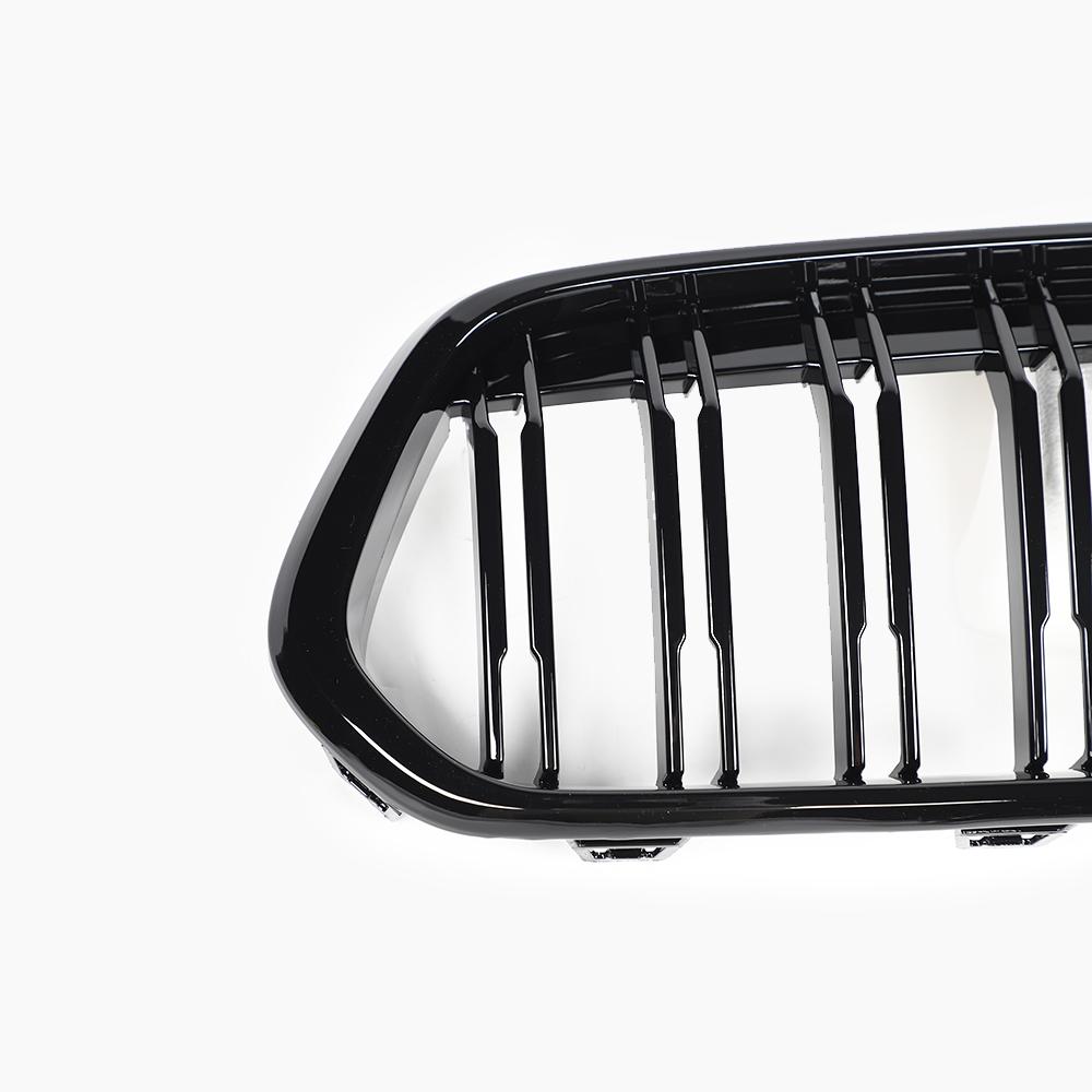 Dual Slat Gloss Black Front Grille for BMW X2 F39 (2018–2023)