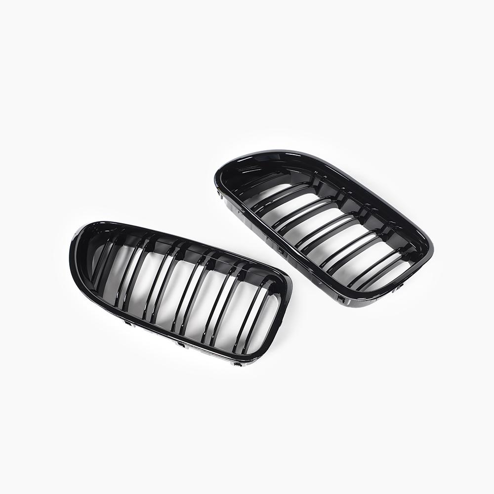 Dual Slat Gloss Black Front Grille for BMW 6 Series F06/F12 (2011–2018)