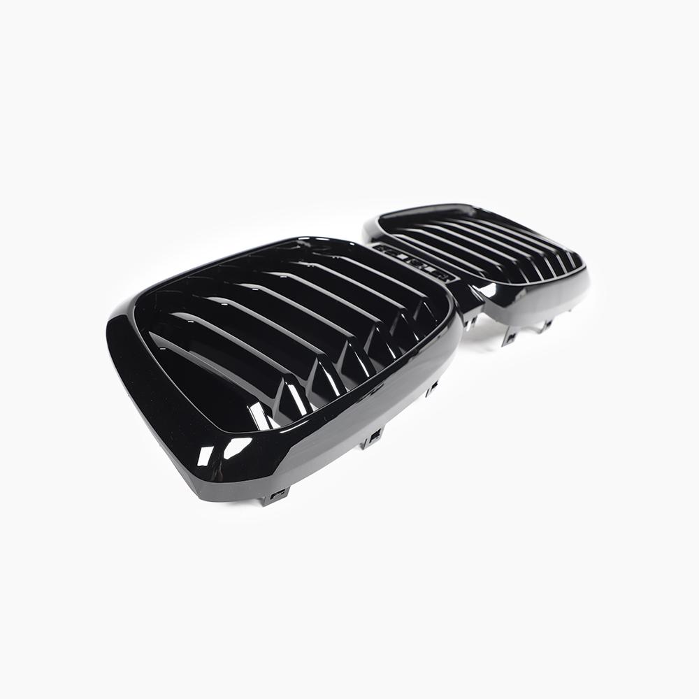 Single Slat Gloss Black Front Grille for BMW X3 G01 LCI (2021-2024)