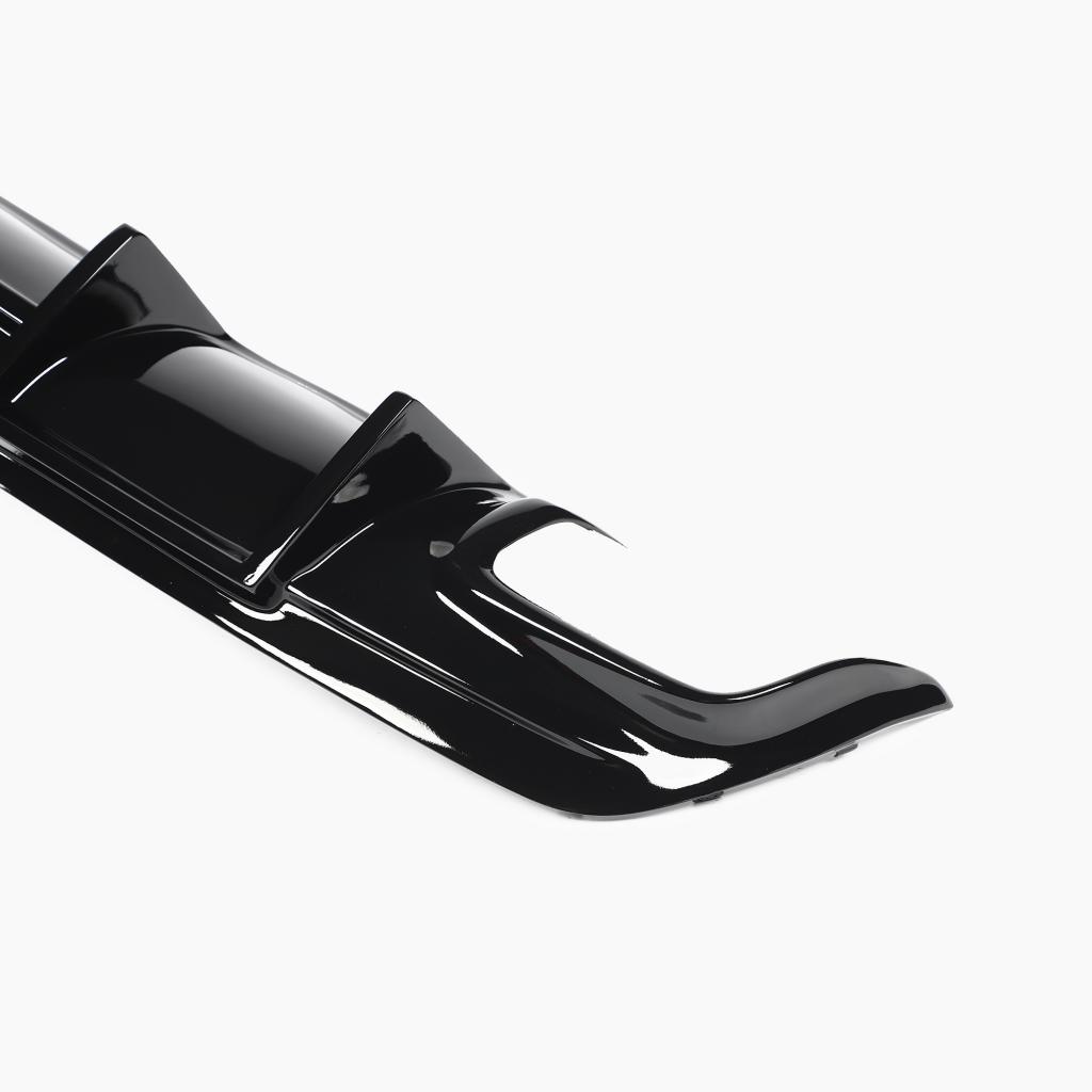 ST Style Gloss Black Rear Diffuser for Mercedes Benz CLA 45 AMG C117 Facelift & Pre‑Facelift (2014-2019)