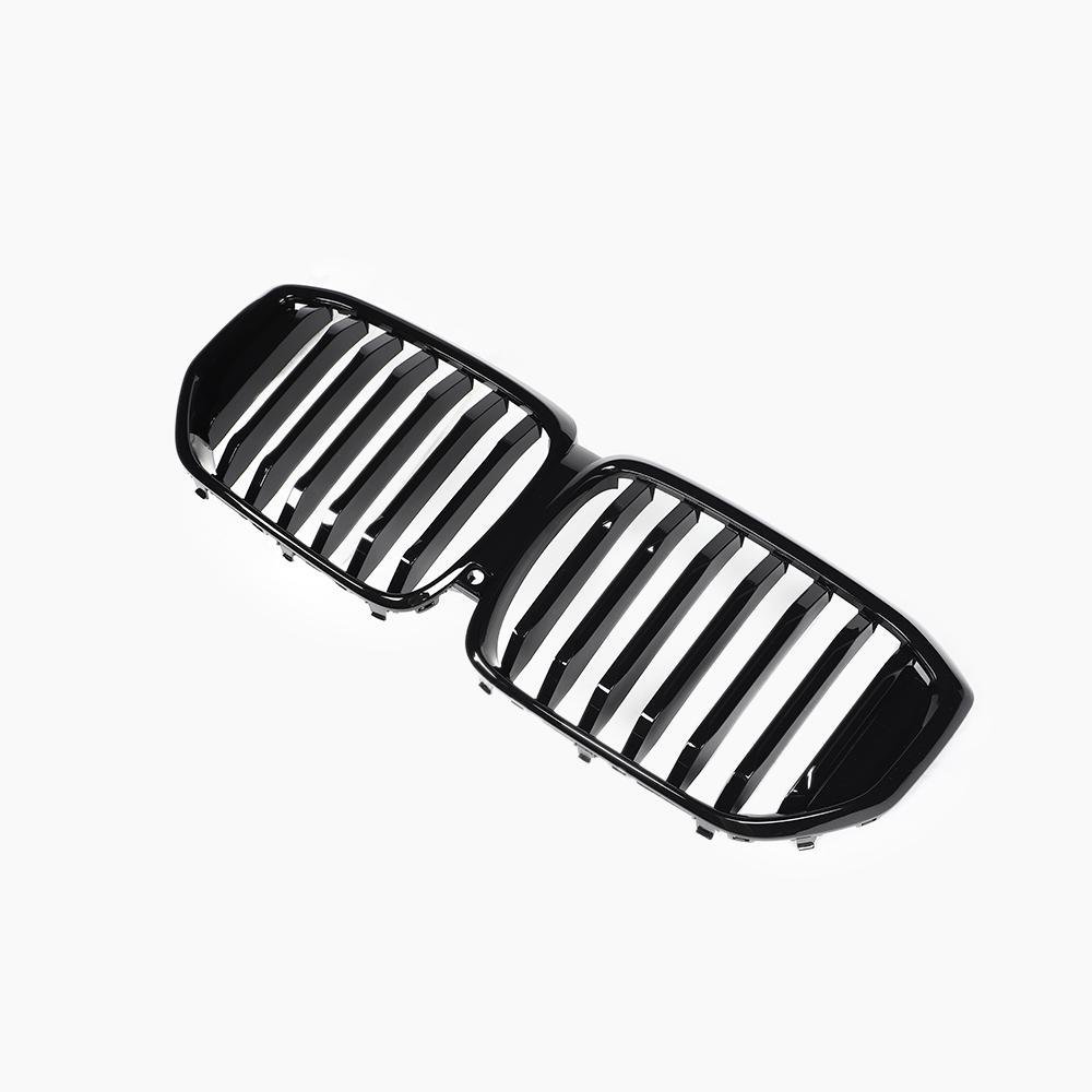 Single Slat Gloss Black Front Grille for BMW X5 G05 LCI (2023+)