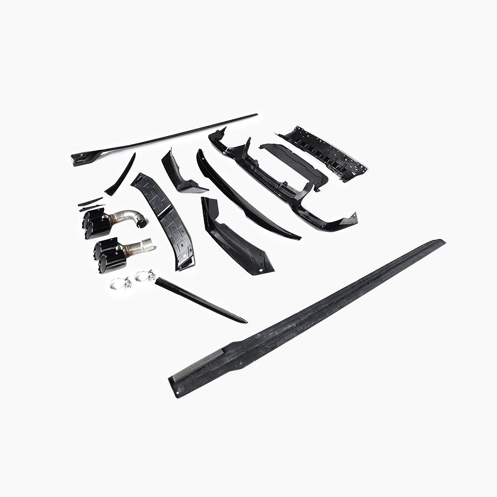 Gloss Black Aero Kit for BMW X4 G02 LCI M Sport (2021+)