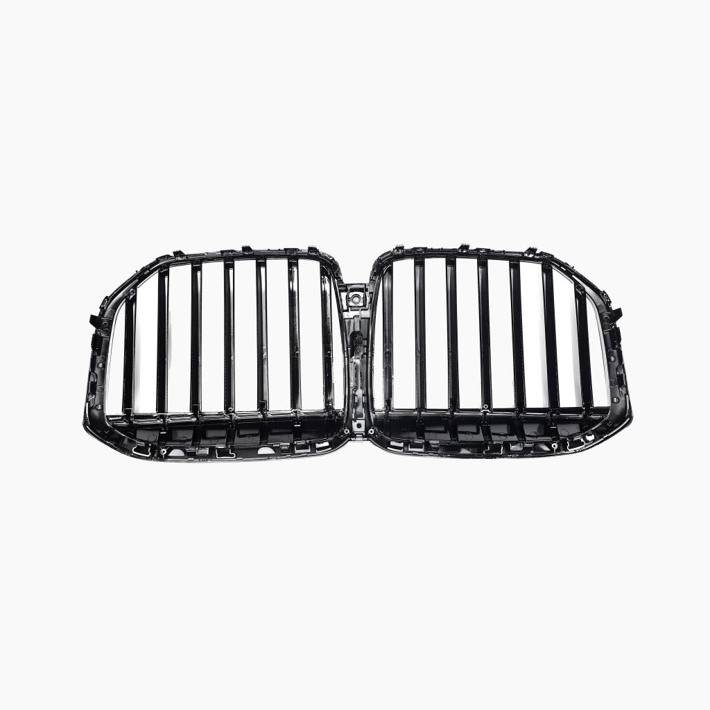 Single Slat Gloss Black Front Grille for BMW X7 G07 LCI (2023+)