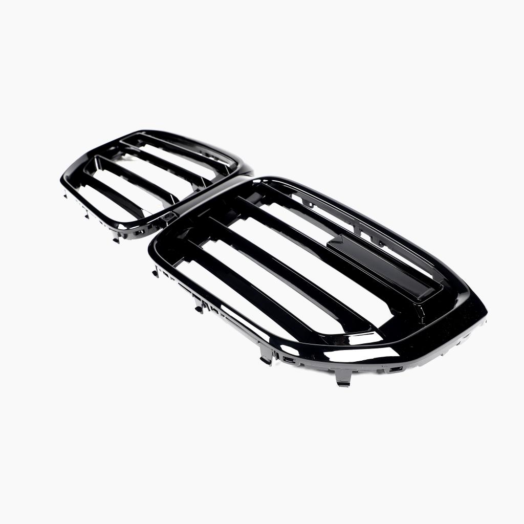 X5M Style Single Slat Gloss Black Front Grille for BMW X5 G05 LCI (2023+)