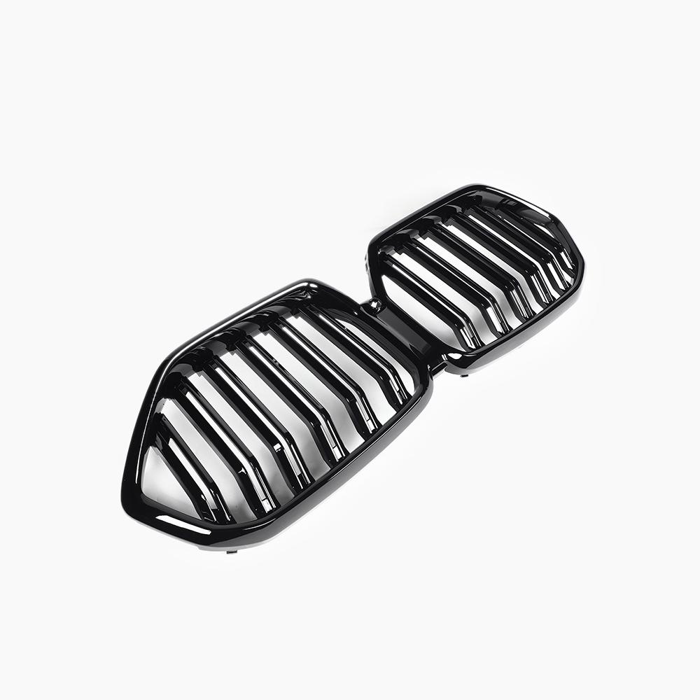 Dual Slat Gloss Black Front Grille for BMW X6 G06 Pre-LCI (2019-2023)