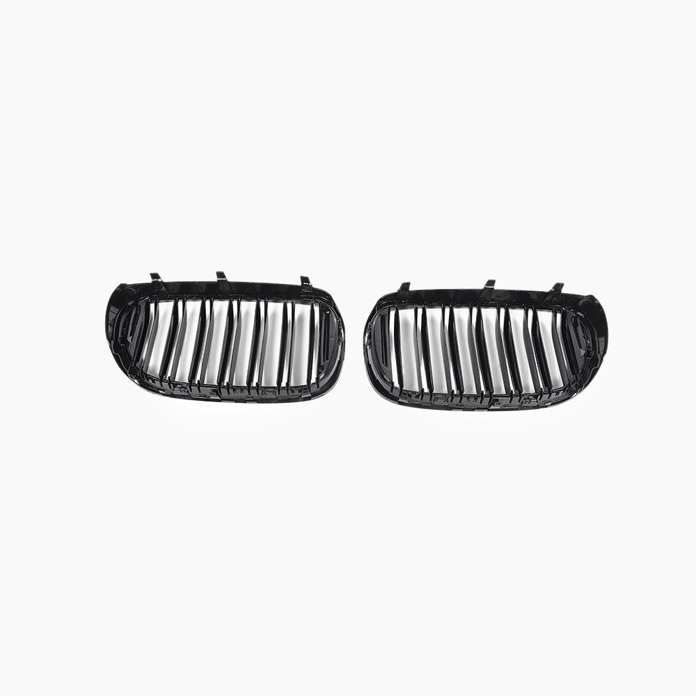 Dual Slat Gloss Black Front Grille for BMW 7 Series G11 Pre-LCI (2015–2019)
