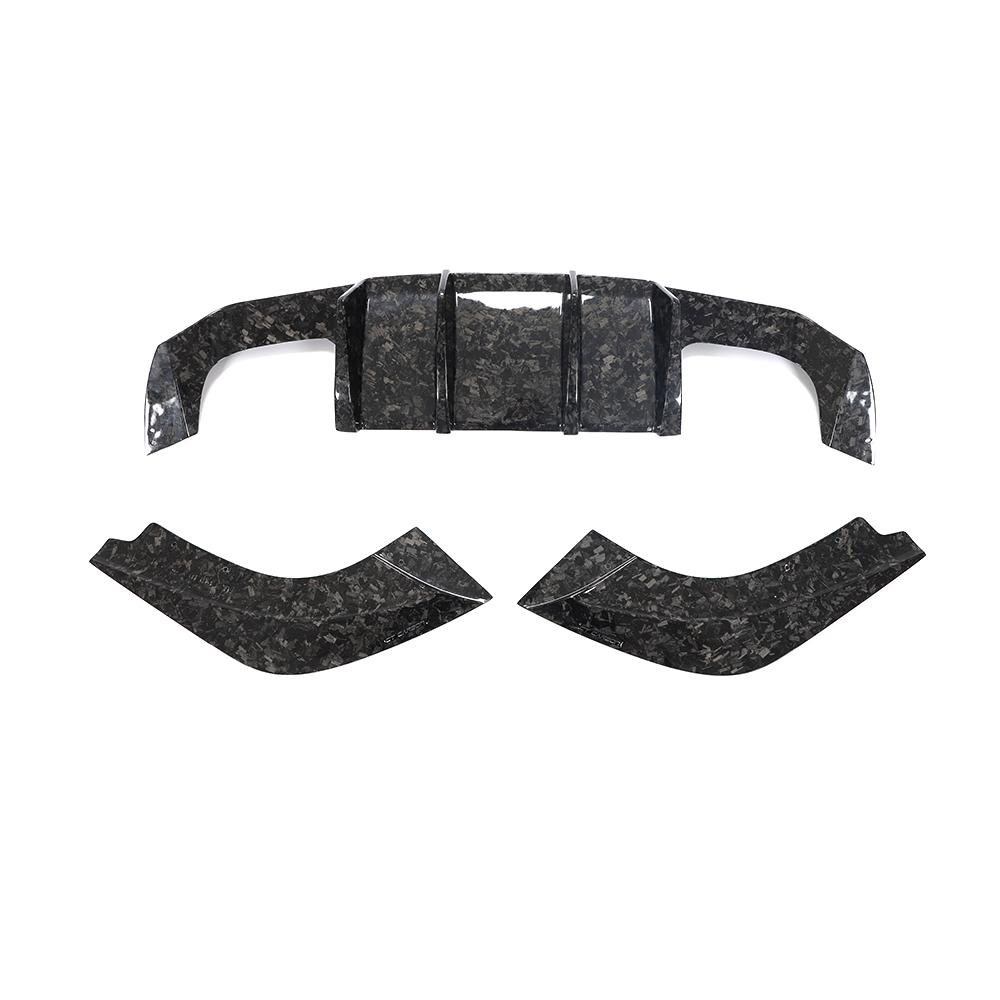 V Style Carbon Fiber Rear Diffuser for BMW 2 Series F87 M2 Coupé (2016–2018)