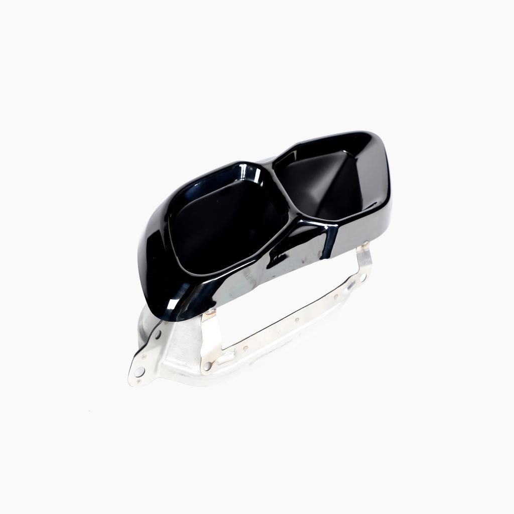 Gloss Black Exhaust Tips for BMW X5 G05/X7 G07 Pre-LCI (2019-2023)