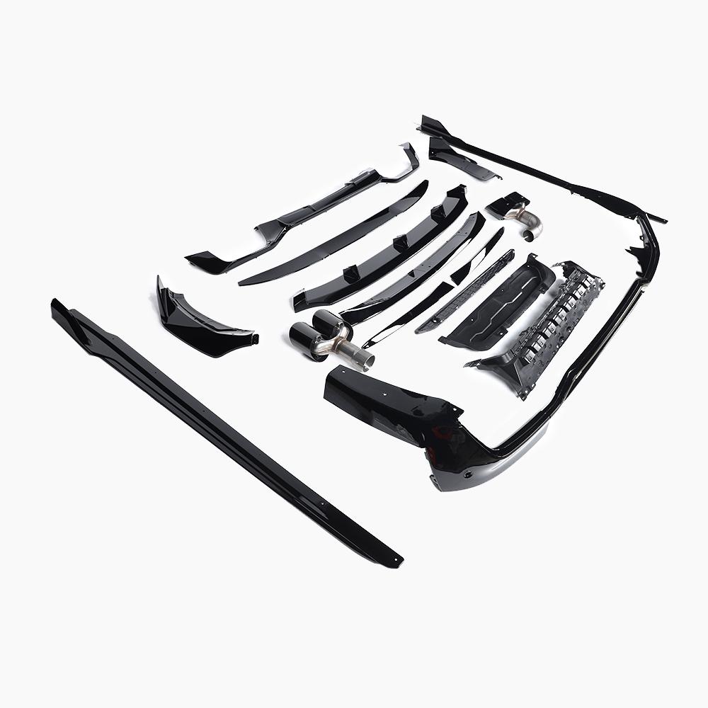 Gloss Black Aero Kit for BMW X4 G02 Pre-LCI M Sport (2018-2021)