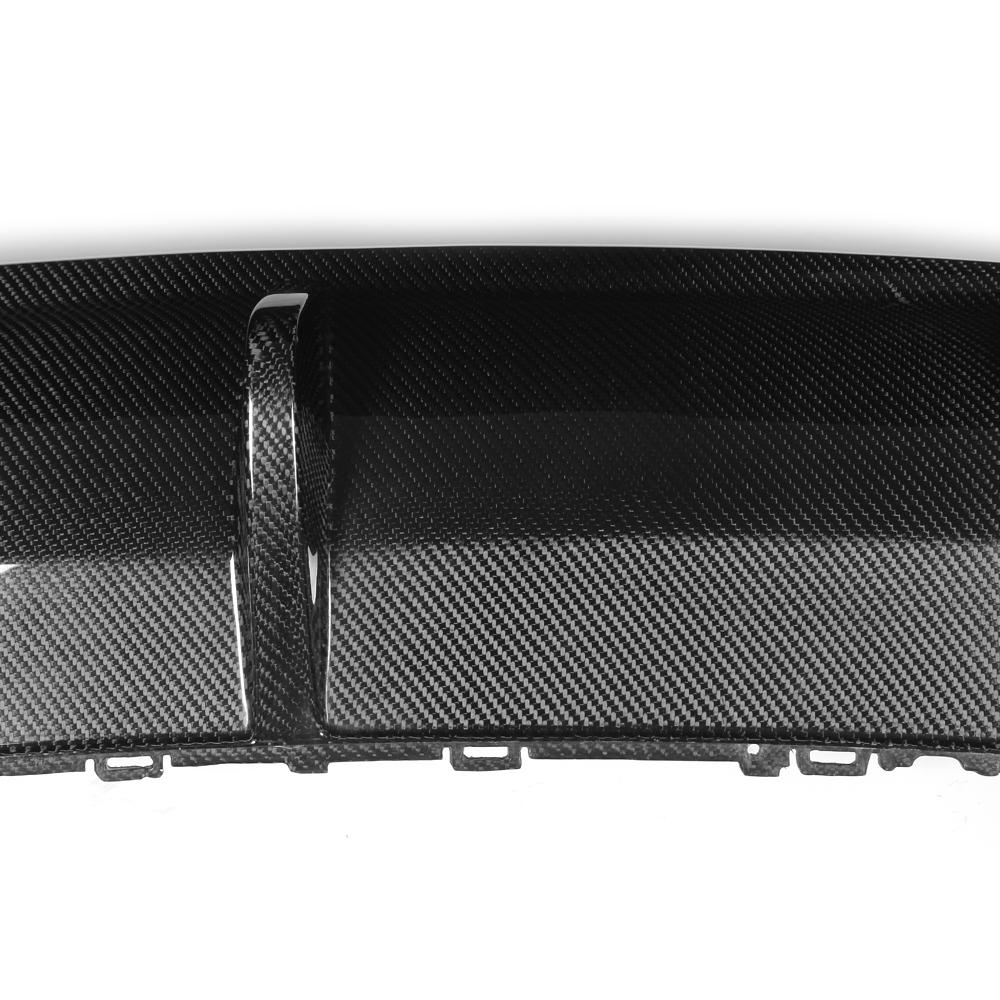 ST Style Carbon Fiber Rear Diffuser(Single Exhaust) for Audi A3/S3 8V Pre-LCI Base (2012–2016)