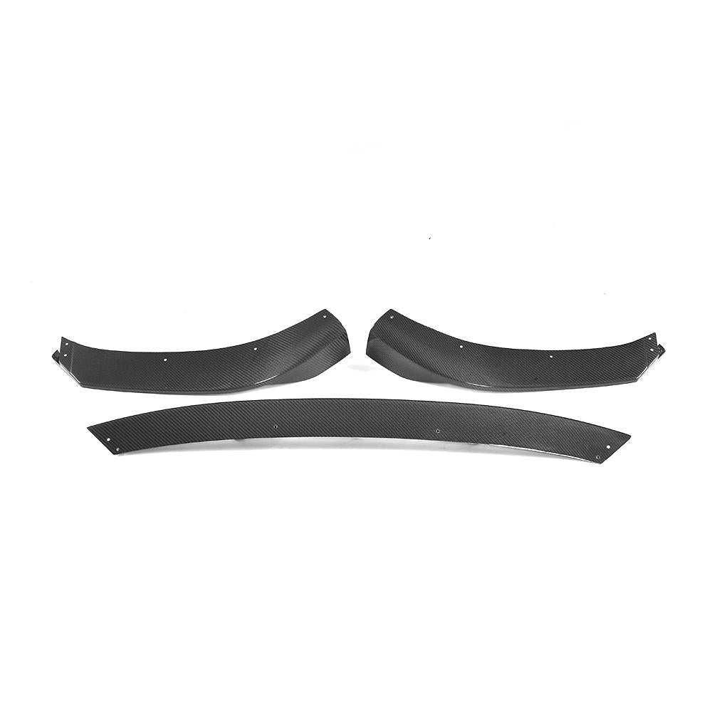 ST Style Carbon Fiber Front Lip for Audi A3/S3 8.5V LCI Base (2017–2020)