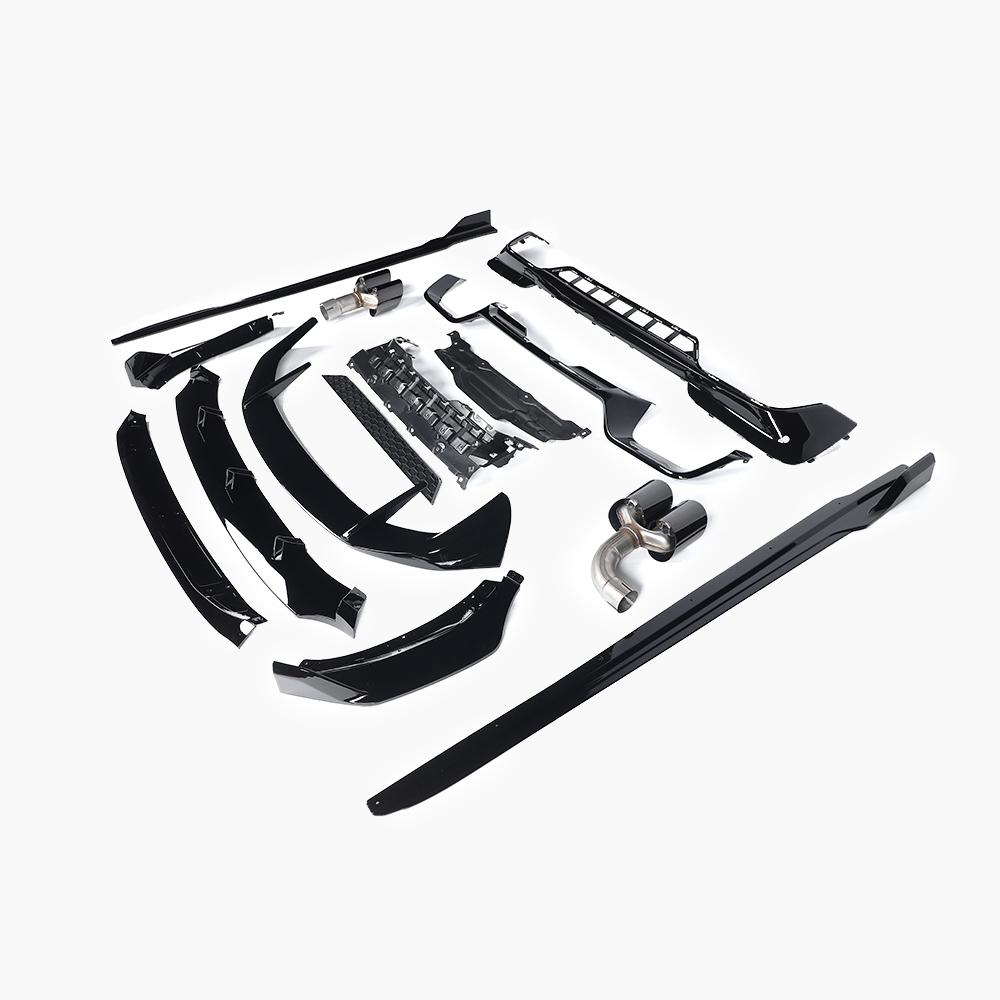 Gloss Black Aero Kit for BMW X3 G01 Pre-LCI M Sport (2017-2021)