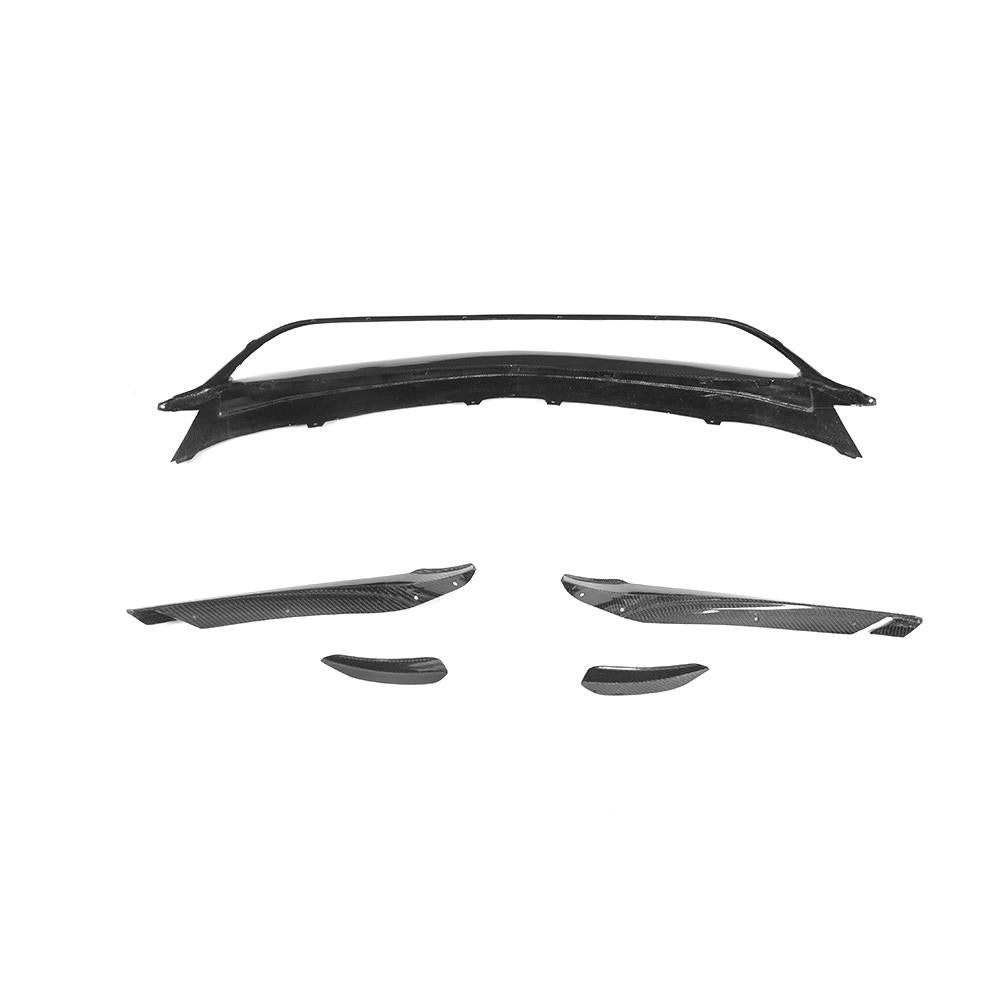 ST Style Carbon Fiber Front Lip for Mercedes Benz A-Class W176 Sport/A45 AMG Facelift (2016-2018)