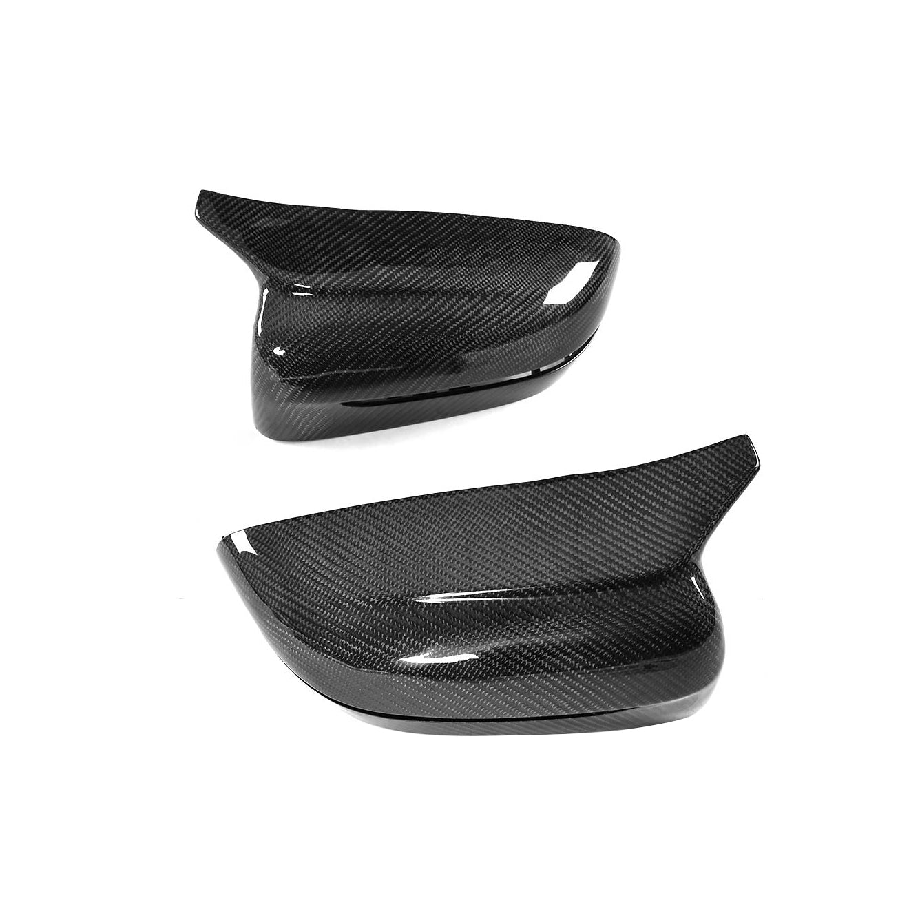 ST Style Carbon Fiber Mirror Caps for BMW G20/G30 G31 /G11 G12 (2017–2023)