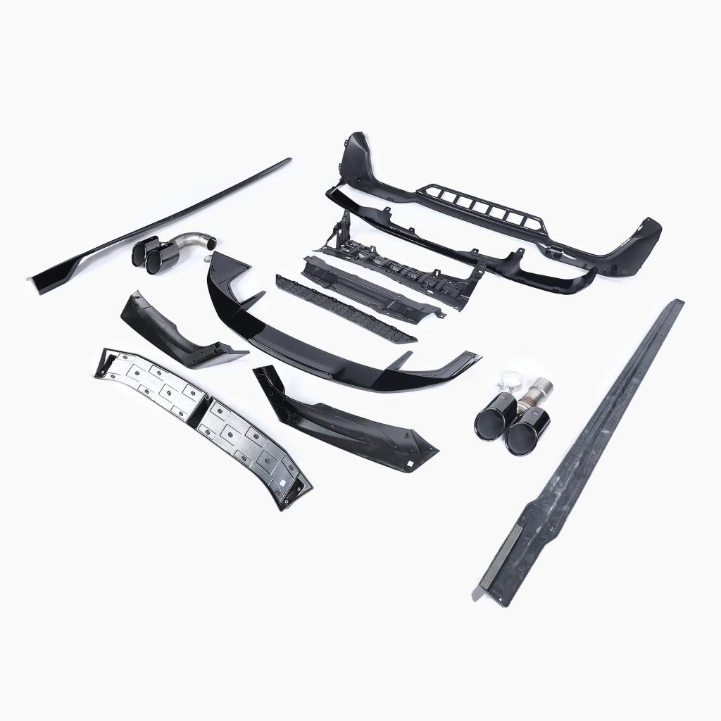 Gloss Black Aero Kit for BMW X3 G01 LCI M Sport (2021-2024)