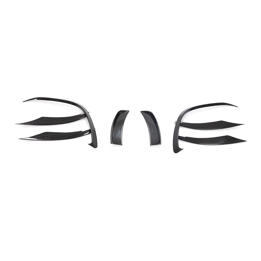 Mercedes Benz A-Class W177 Sport Pre-Facelift Sedan ST Style Carbon Fiber Fog Light Cover