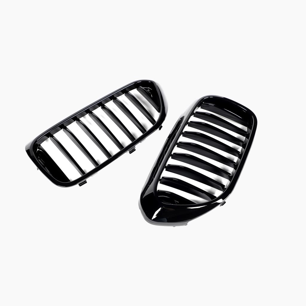 Single Slat Gloss Black Front Grille for BMW 5 Series G30/G31 Pre-LCI (2017-2020)
