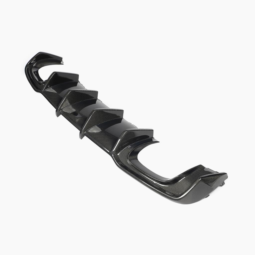 Karbel Style Carbon Fiber Rear Diffuser for Audi A3 Sline/S3 8.5V LCI (2017-2020)