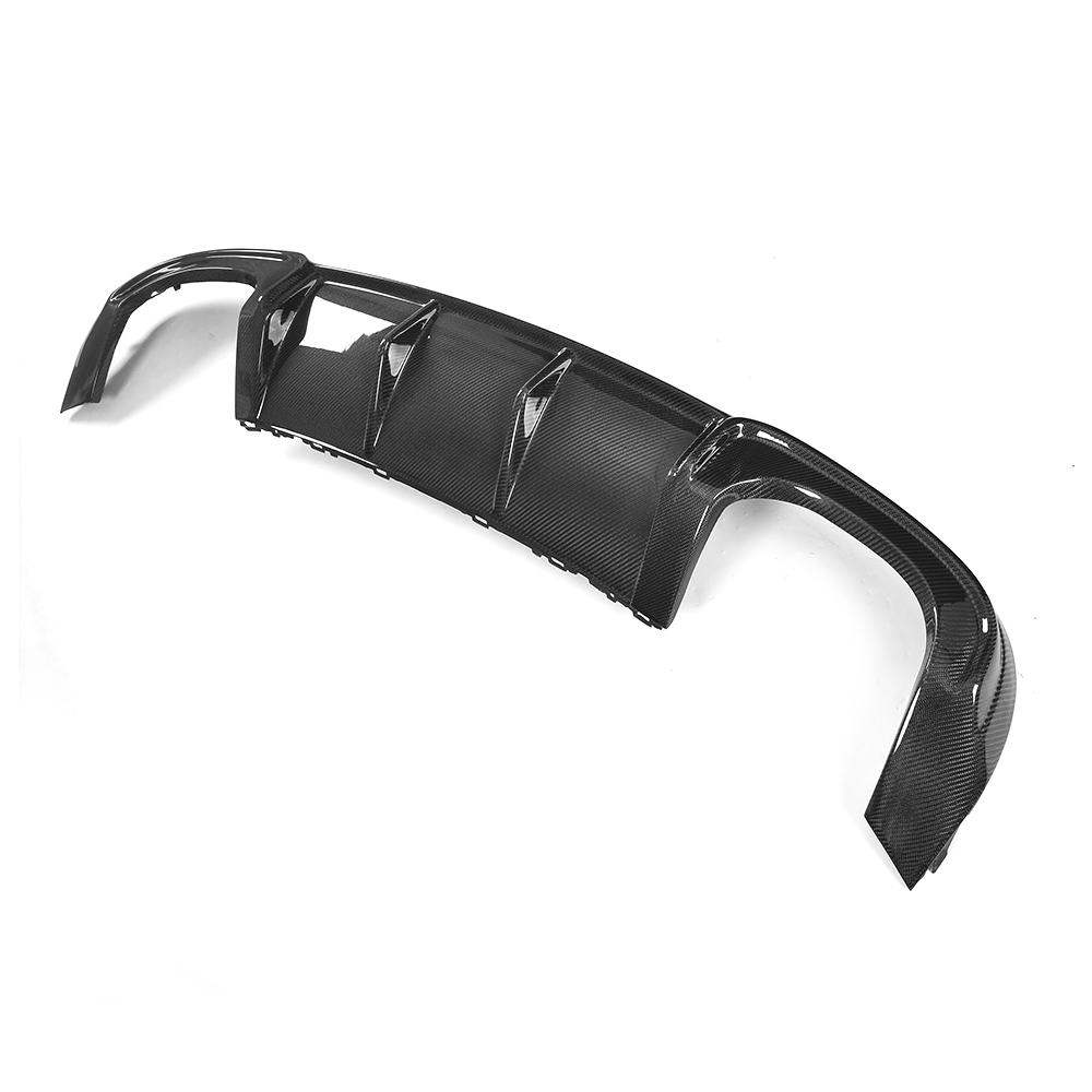 OEM Style Carbon Fiber Rear Diffuser for Audi A3 Sline/S3 8.5V LCI (2017-2020)