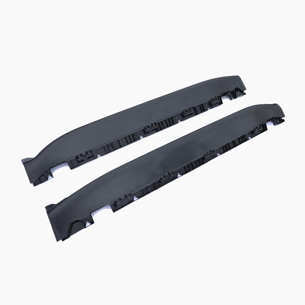 PP Silver-black Side Step Running Board For Mercedes Benz GLC Class (2015-2019)