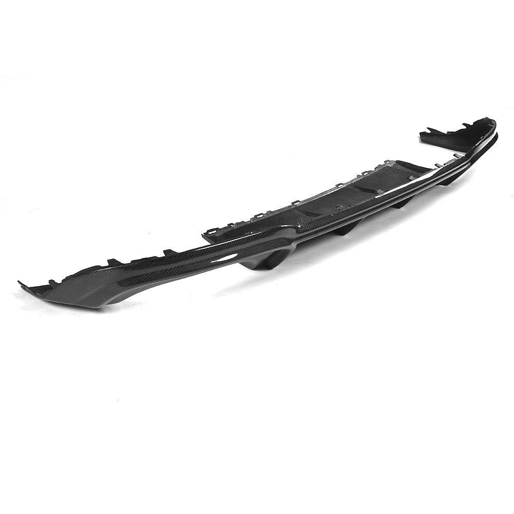 OEM Style Carbon Fiber Rear Diffuser for Audi A3 Sline/S3 8.5V LCI (2017-2020)