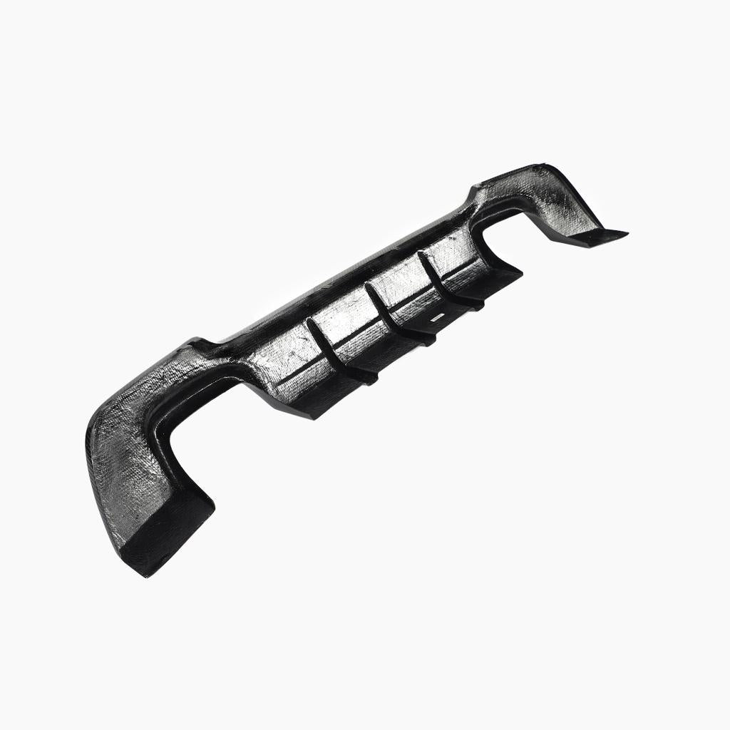 JC Style Carbon Fiber Rear Diffuser for BMW 3 Series E92 LCI M Sport (2010-2013)