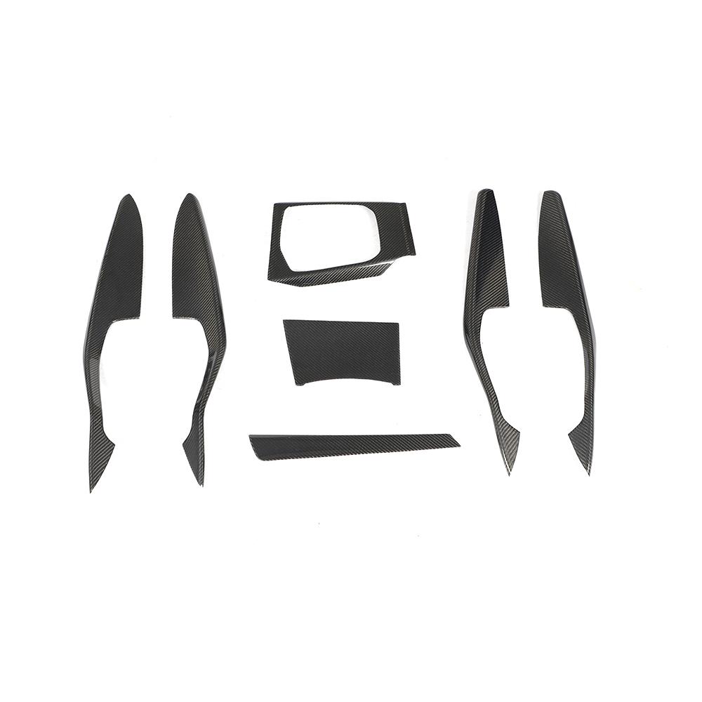 Performance Style Carbon Fiber Interior Door Console Panel Trims for BMW 3 Series G20/G21 Pre-LCI (2019–2022)