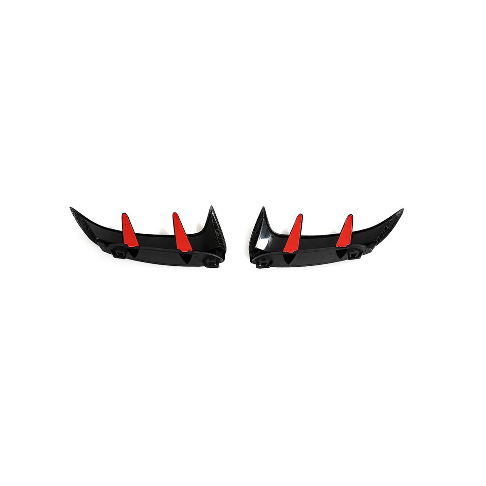 ST Style Carbon Fiber Rear Canards for Mercedes Benz A45 AMG W177 Facelift (2023+)