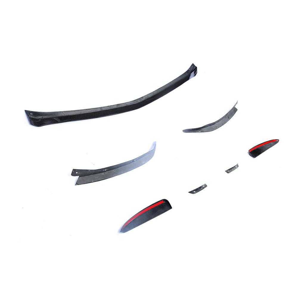 ST Style Carbon Fiber Front Lip for Mercedes Benz A-Class W177 Sport Pre-Facelift (2018-2022)