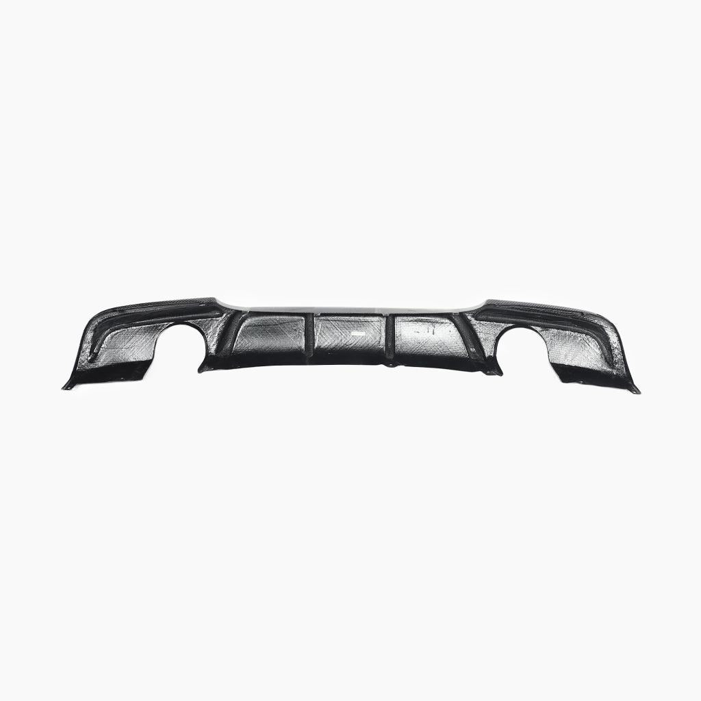 V Style Carbon Fiber Rear Diffuser for BMW 3 Series E90 M Sport (2005-2012)