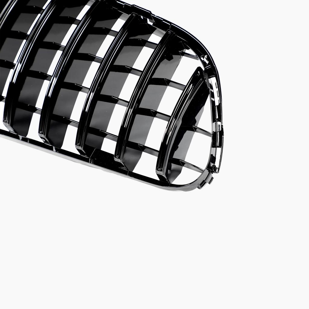 Gloss Black Front Grille for Mercedes Benz GLC X253 (SUV) Pre-Facelift (2016-2019)