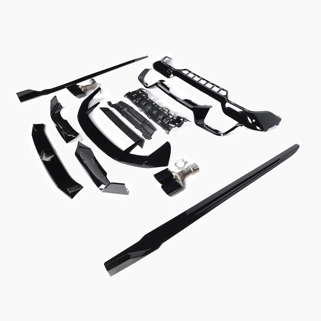 Gloss Black Aero Kit for BMW X3 G01 LCI M Sport (2021-2024)