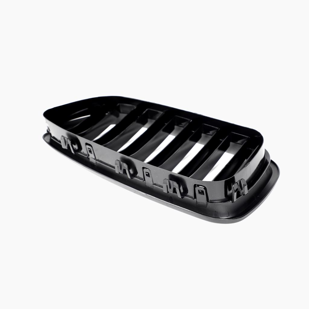Dual Slat Gloss Black Front Grille for BMW 5 Series F10/F11 (2010-2017)
