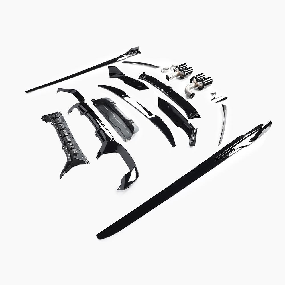 Gloss Black Aero Kit for BMW X4 G02 LCI M Sport (2021+)